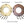 Load image into Gallery viewer, 2X Brass Garter - Vintage and Brushed Finish