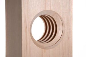 Lake Erie Toolworks - Wood Vise Nut detail