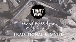 Traditional Wooden Leg Vise Install