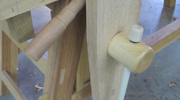 2X Vise Equals Fast Moravian Workbench