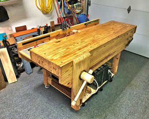 Lake Erie Toolworks - Modified Nicholson English Workbench Idea