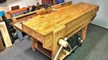 Lake Erie Toolworks - Modified Nicholson English Workbench Idea