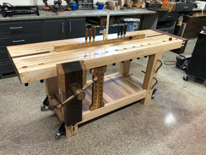 Lake Erie Toolworks Workbench Idea - Split Top Roubo