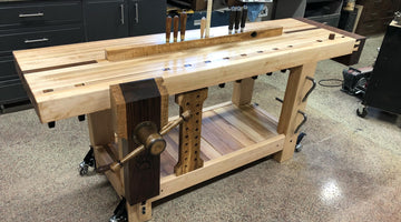Lake Erie Toolworks Workbench Idea - Split Top Roubo