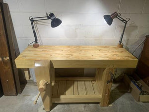 Lake Erie Toolworks Workbench Idea - Southern Yellow Pine Roubo
