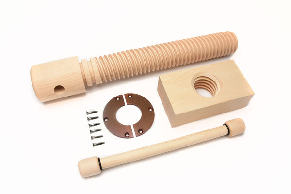 2X complete wooden vise kit