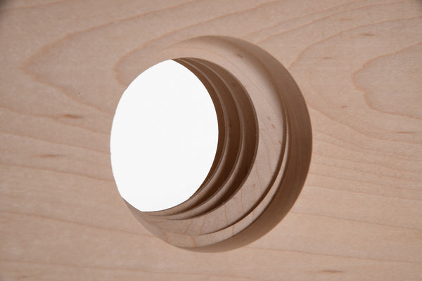 Lake Erie Toolworks - Extended Nut hole detail