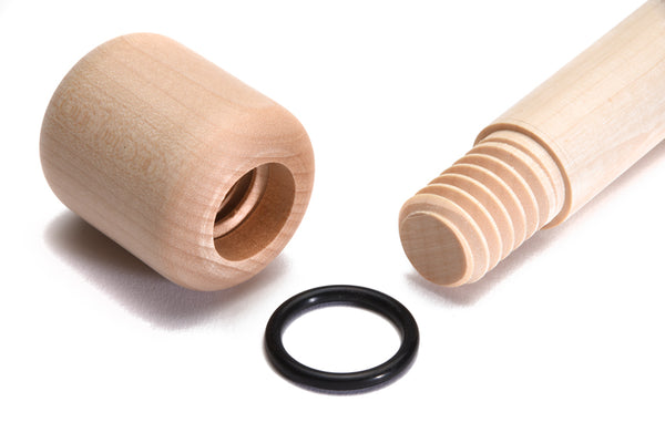 Lake Erie Toolworks - Handle end cap thread detail